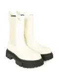 Calvin Klein Kids elastic-panel chunky-sole boots - Neutrals