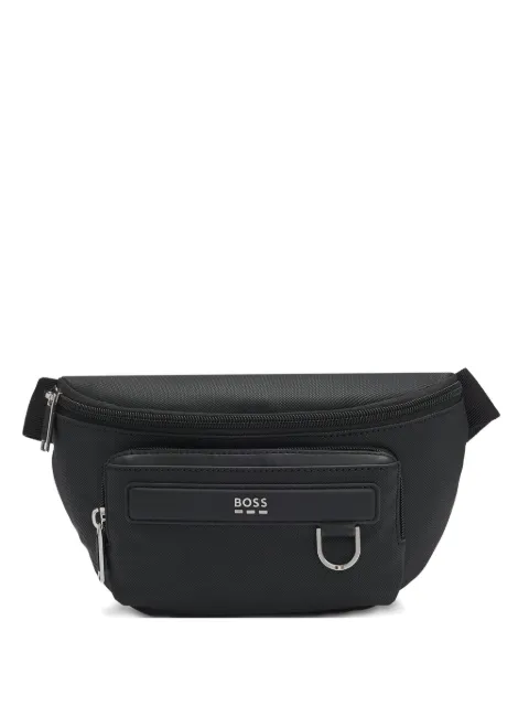 BOSS logo-plaque belt bag