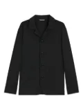 BOSS buttoned patch-pocket jacket - Black