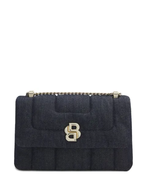 BOSS quilted denim shoulder bag