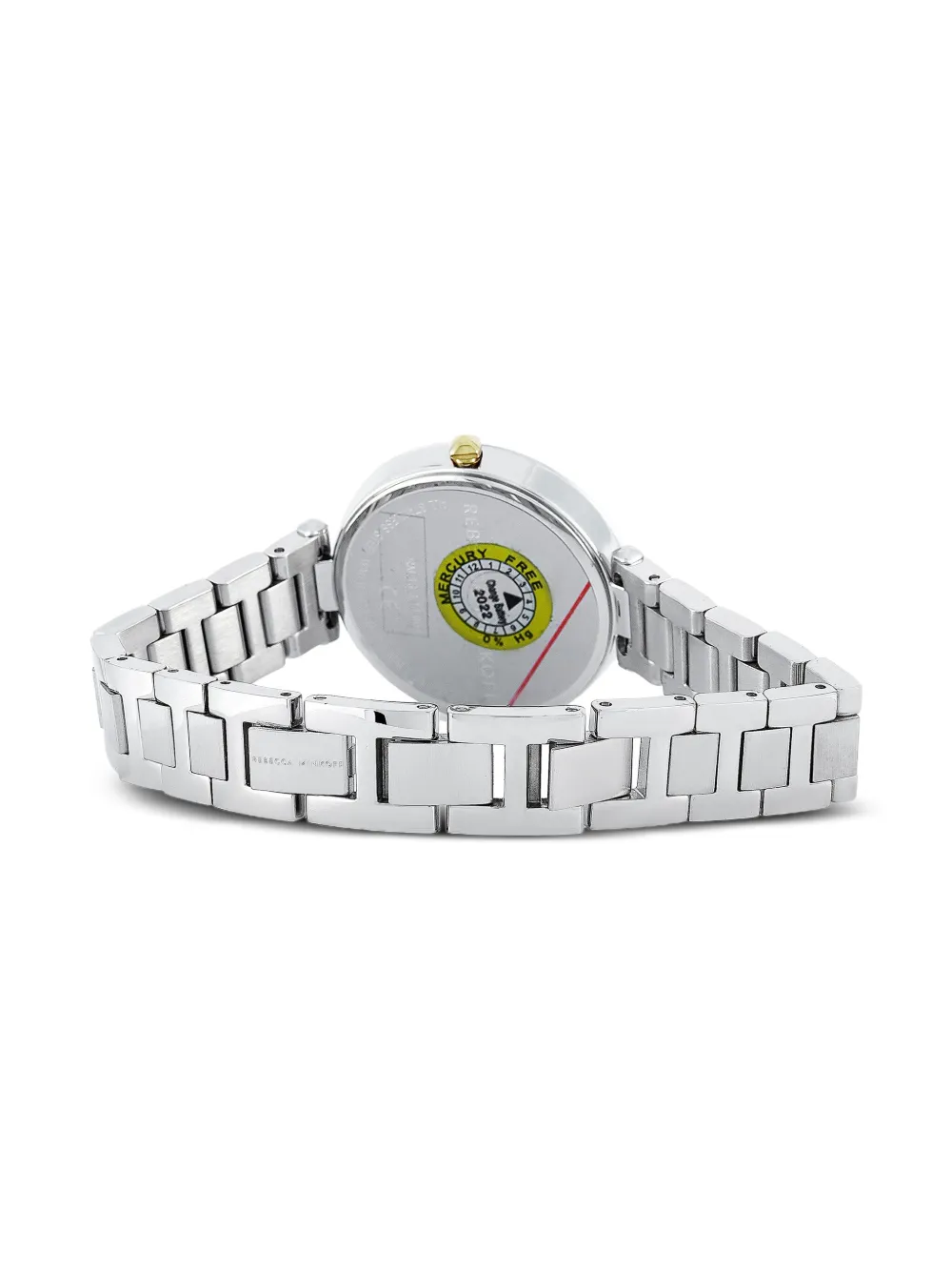 Pre-owned Rebecca Minkoff Nina 33mm In Gray
