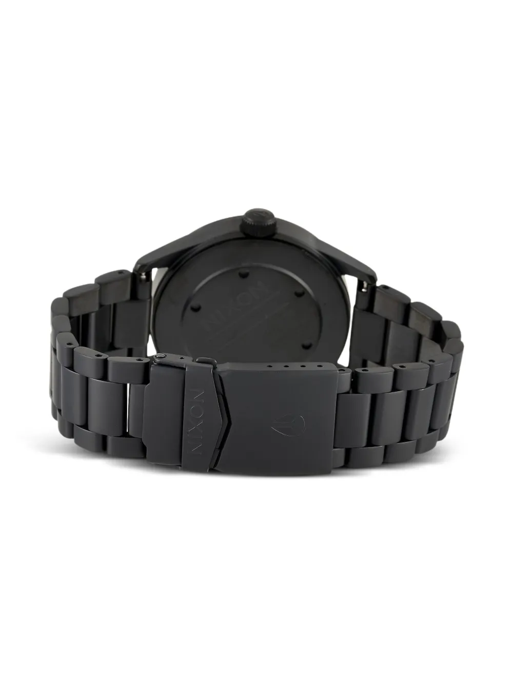 Pre-owned Nixon Sentry 38mm In Black