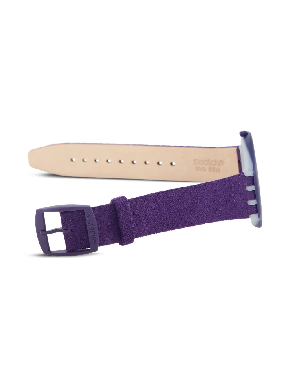 Pre-owned Swatch Vintage Skinviolet 40mm In Blue