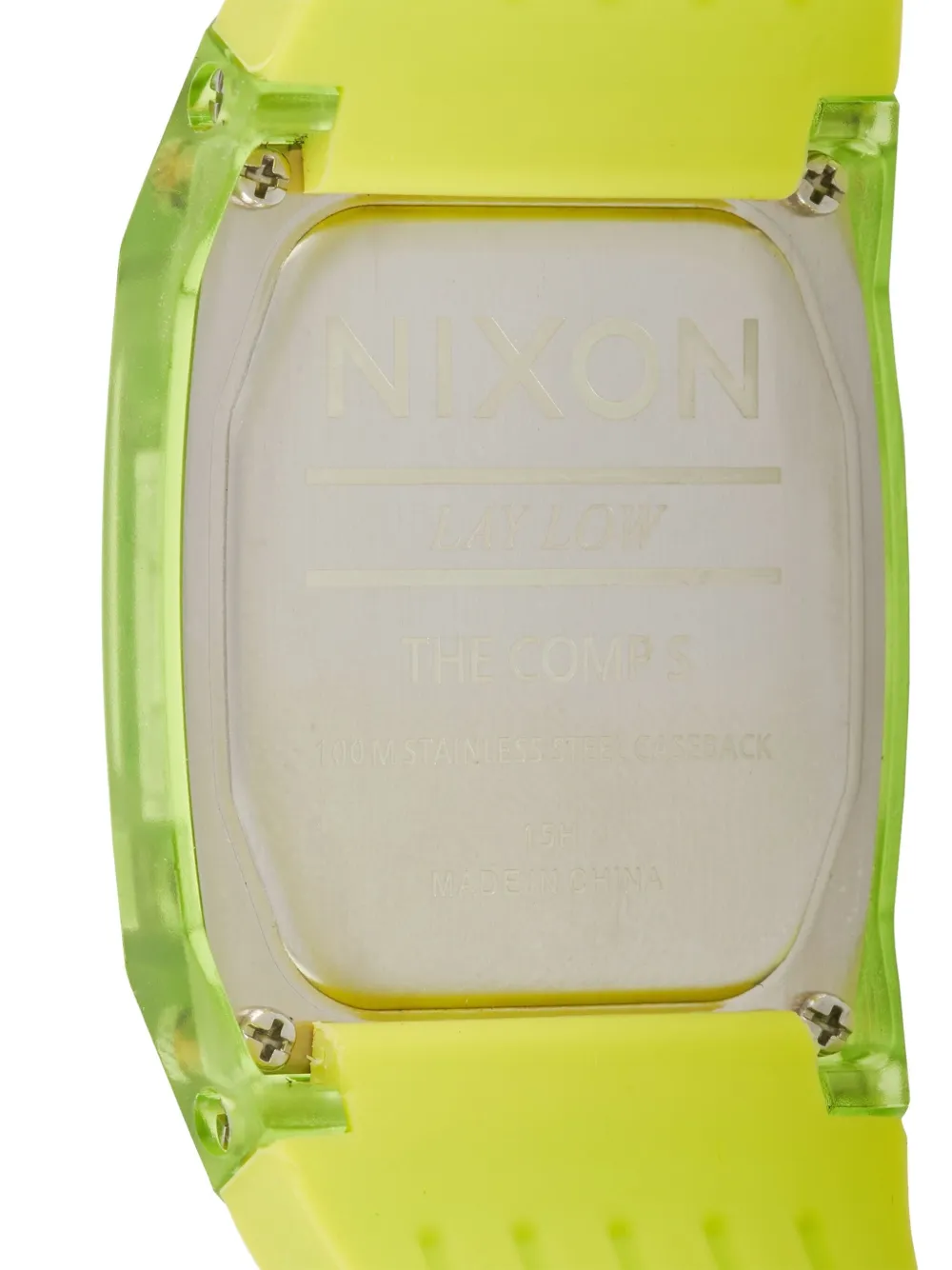 Pre-owned Nixon Comp S 31mm In Green