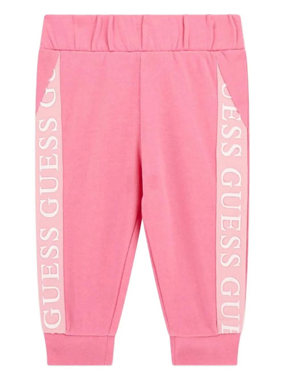 guess kids Trainingspak met logoprint Roze