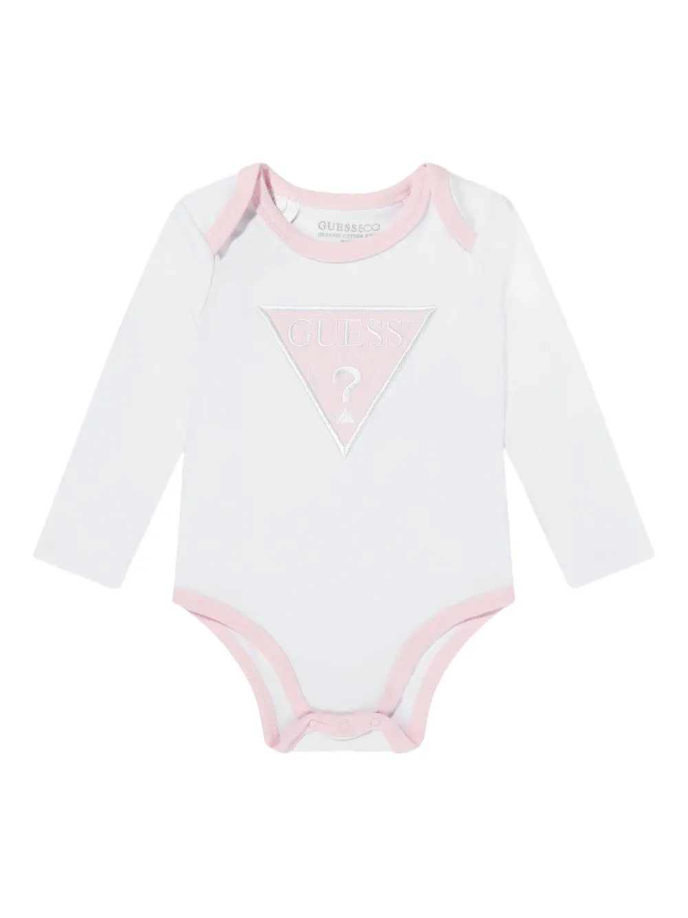 guess kids logo-detail tracksuit (set of three) Roze