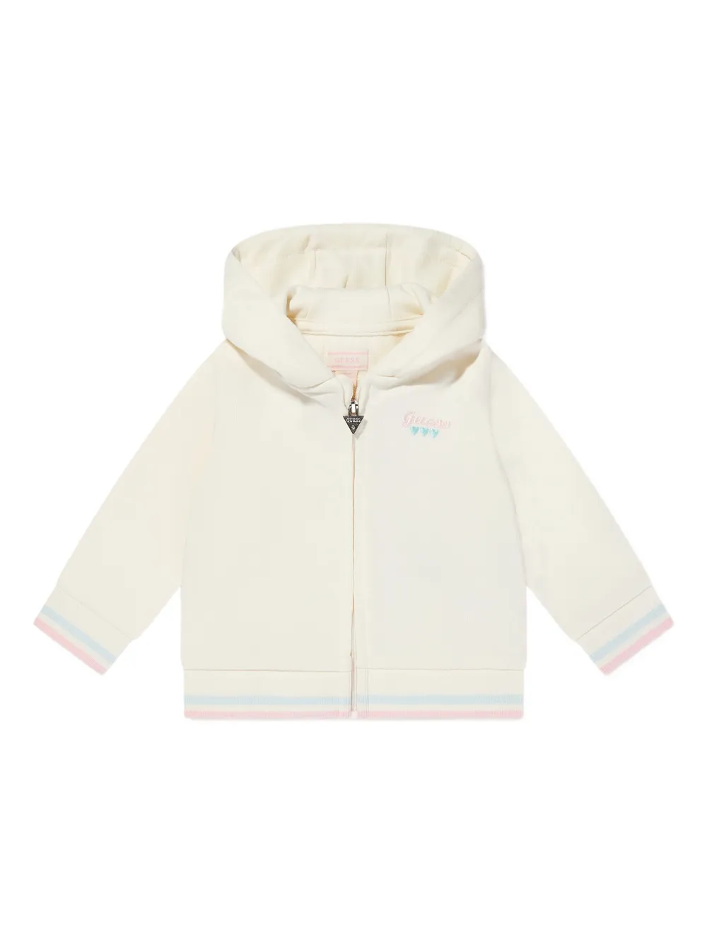 guess kids logo tracksuit Wit