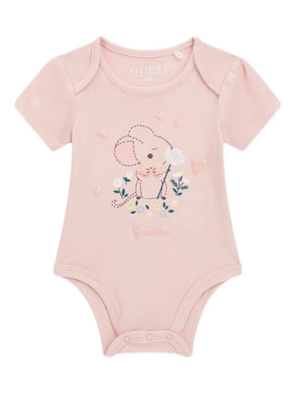 Guess Patch-embellished Tracksuit Set (set Of Three) In Neutral