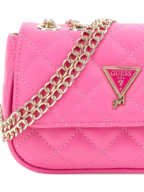 ピンク キルティング ショルダーバッグ Guess Kids キルティング ショルダーバッグ | ピンク | FARFETCH JP