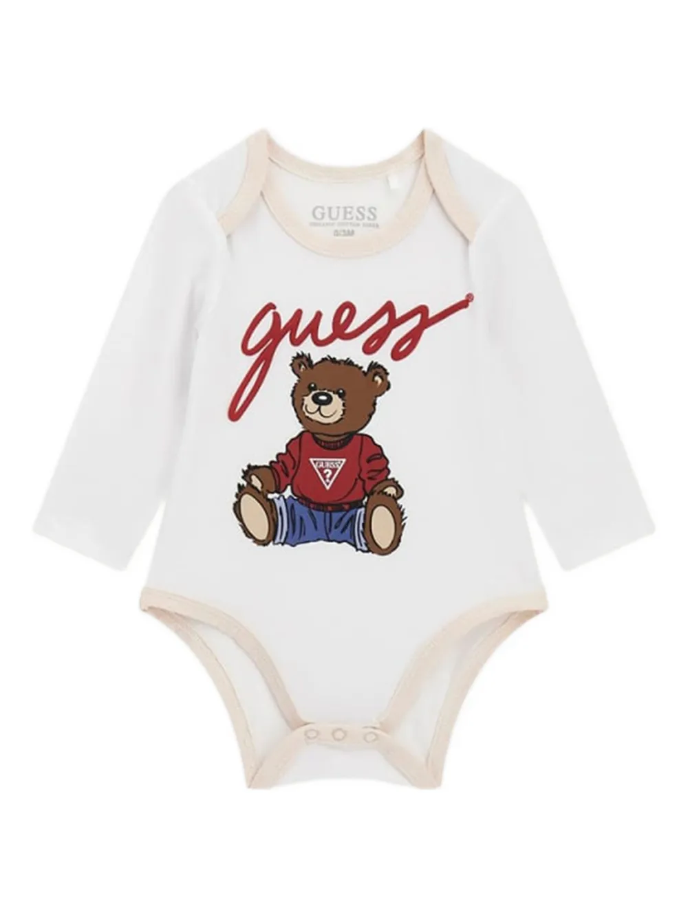 guess kids Trainingspak met teddybeer-print Beige