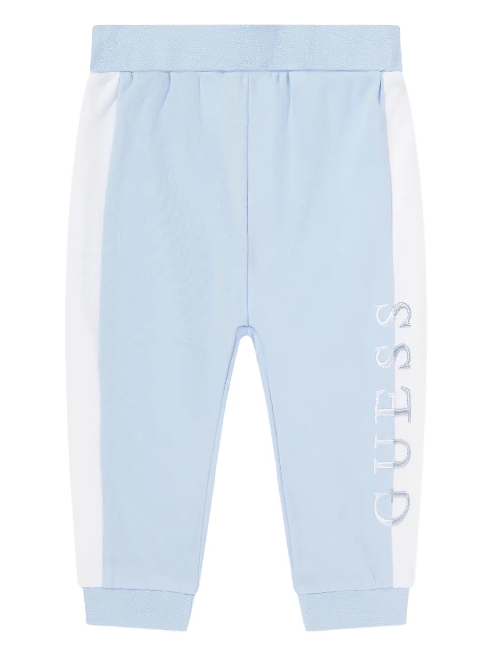 guess kids ribbed panelled tracksuit (set of three) Blauw