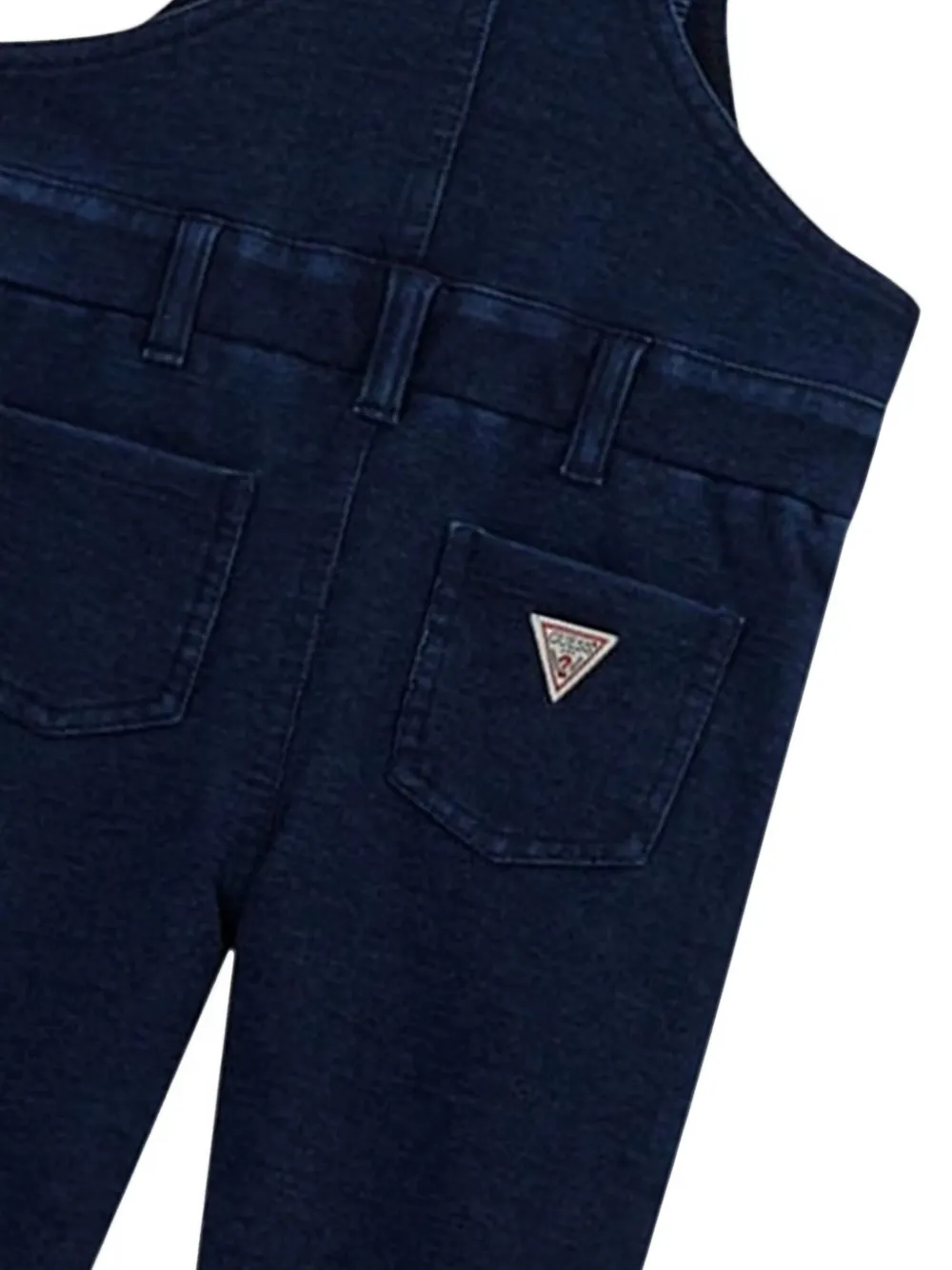 guess kids Romperset van spijkerstof met geborduurde teddybeer Blauw