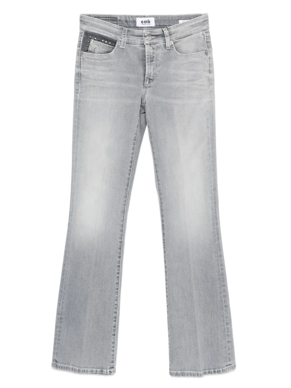 Cambio Paris embellished jeans | Grey | Image 1