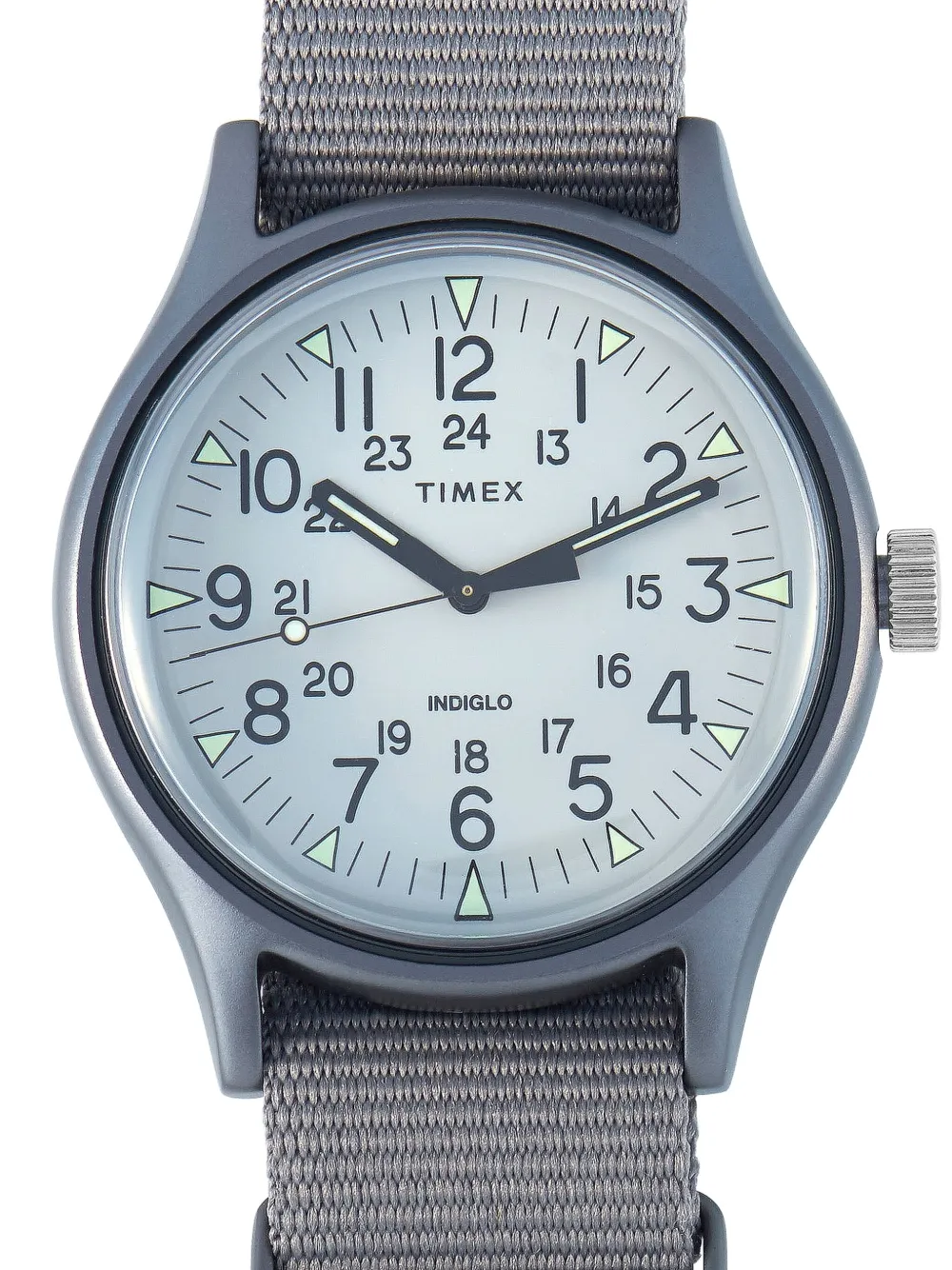 Pre-owned Timex X Indiglo Mk1 40mm In Gray