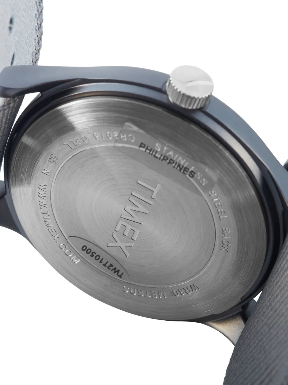 Pre-owned Timex X Indiglo Mk1 40mm In Gray