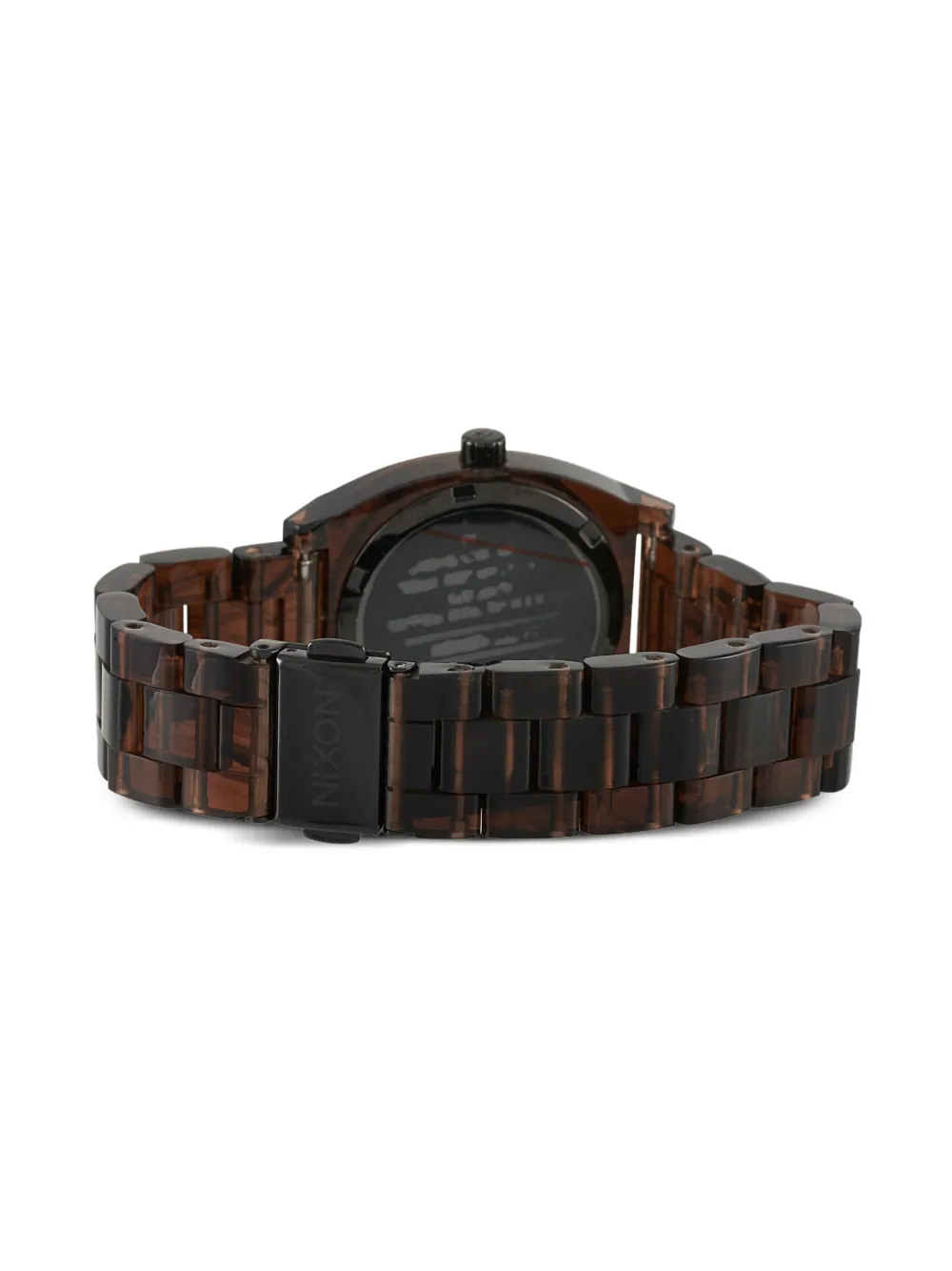Pre-owned Nixon Time Teller 31mm In Black