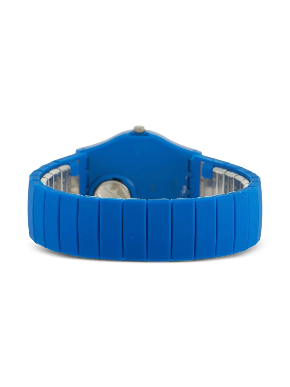 Pre-owned Swatch Vintage Lady Flexiblu S 25mm In Blue
