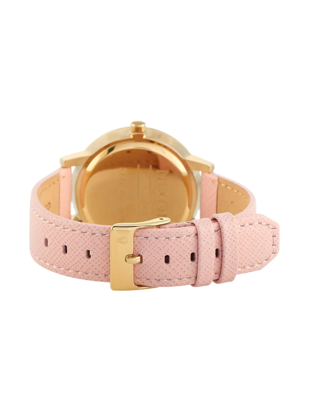 Pre-owned Nixon Kensington 37mm In Pink