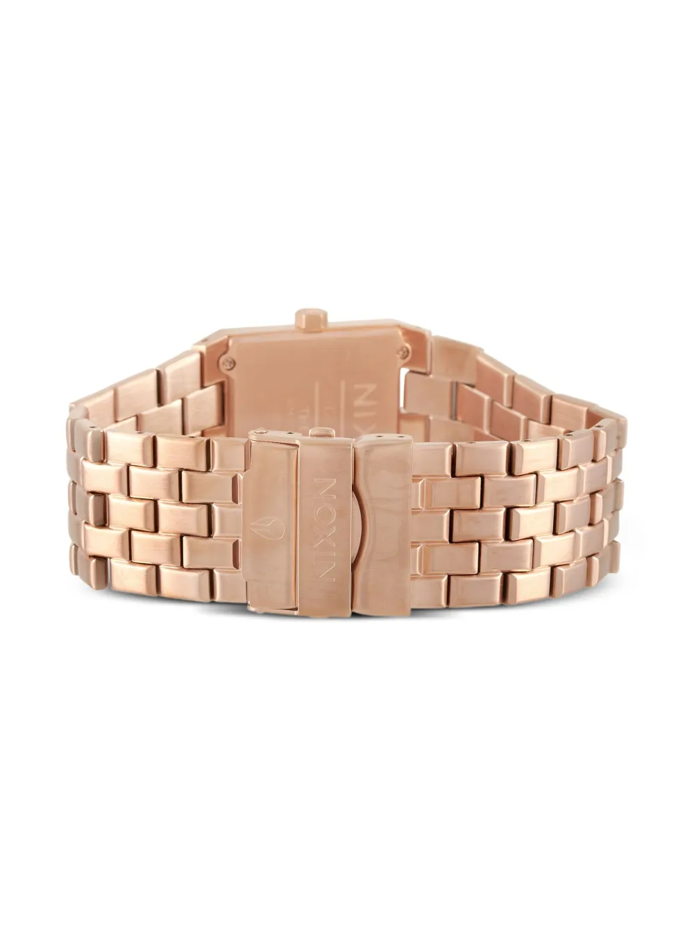 Pre-owned Nixon Ticket Ii 34mm In Pink