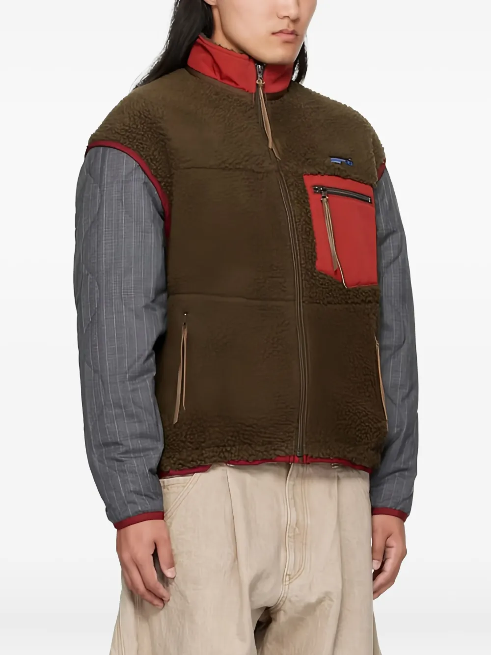 KHOKI panelled zip-up jacket | Bomber Jackets | Image 2