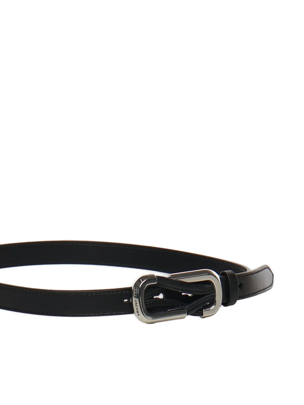 Marc Jacobs leather belt Zwart