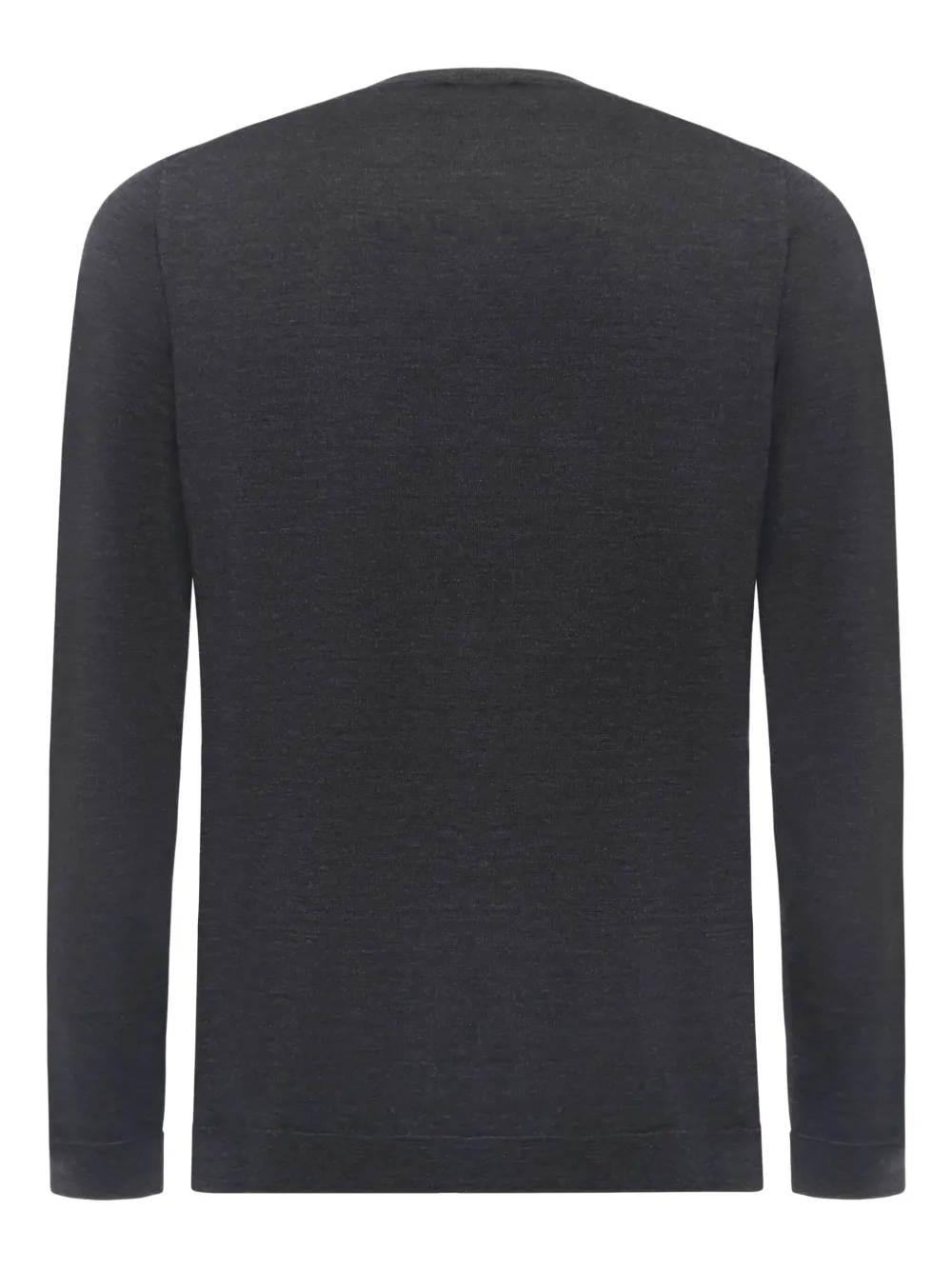 ALPHA STUDIO long-sleeve merino wool sweater - Zwart