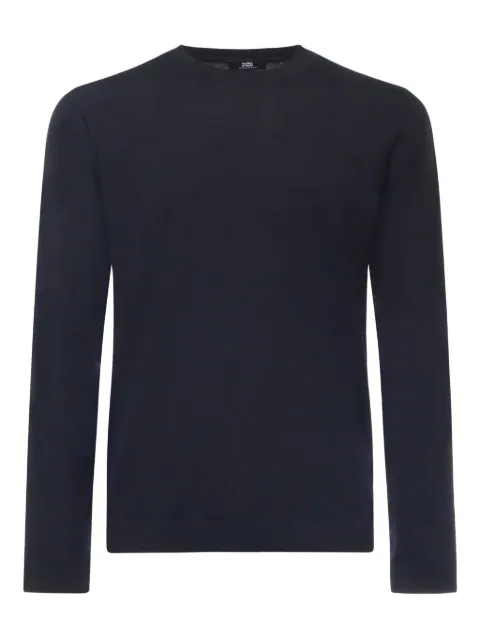 ALPHA STUDIO long-sleeve crew-neck sweater