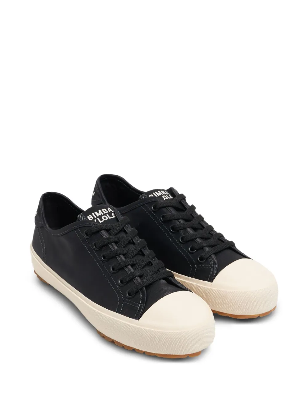 Bimba y Lola Satijnen sneakers - Zwart