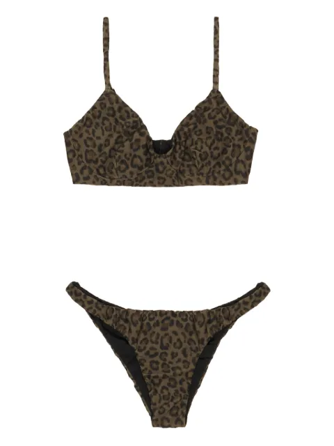 Bimba y Lola leopard-print bikini