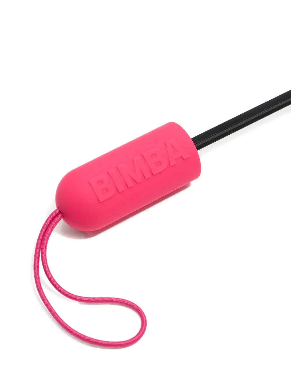 Bimba Y Lola Logo-print Compact Umbrella In Blue