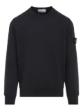Stone Island crew-neck logo-patch sweatshirt - Grey