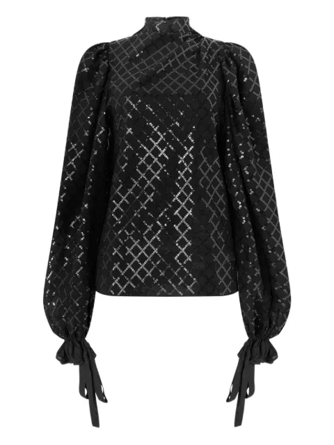 Genny sequin-embellished top