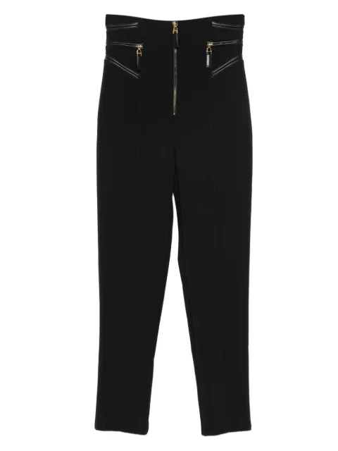 Elisabetta Franchi zip-fastening trim-detail trousers