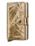 Secrid leather mini wallet - Yellow