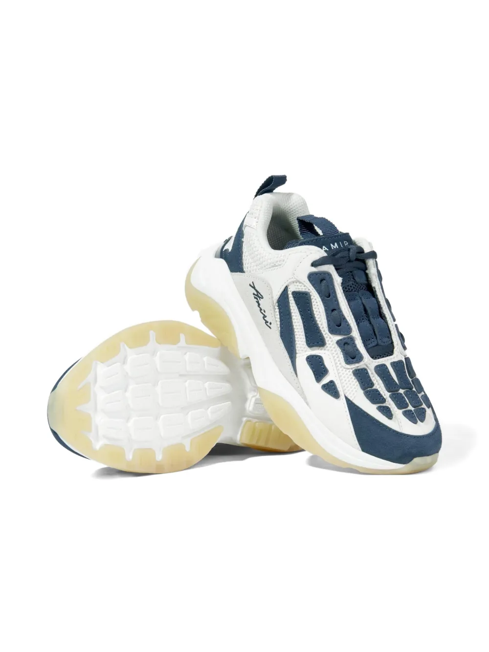 AMIRI KIDS panelled sneakers - Wit