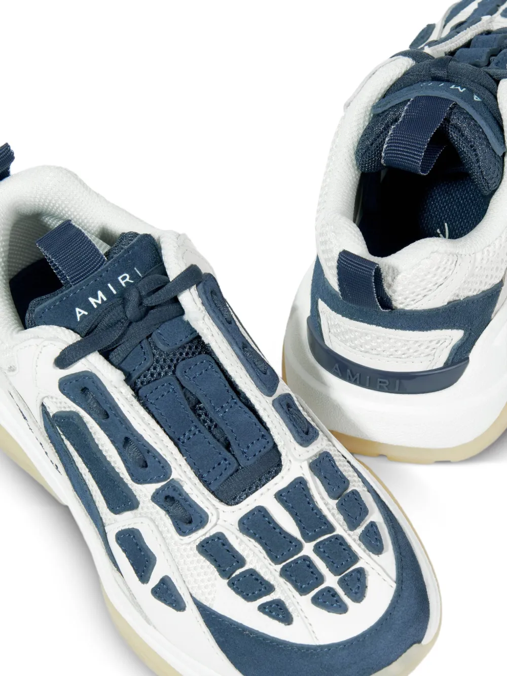 AMIRI KIDS Sneakers met vlakken Wit