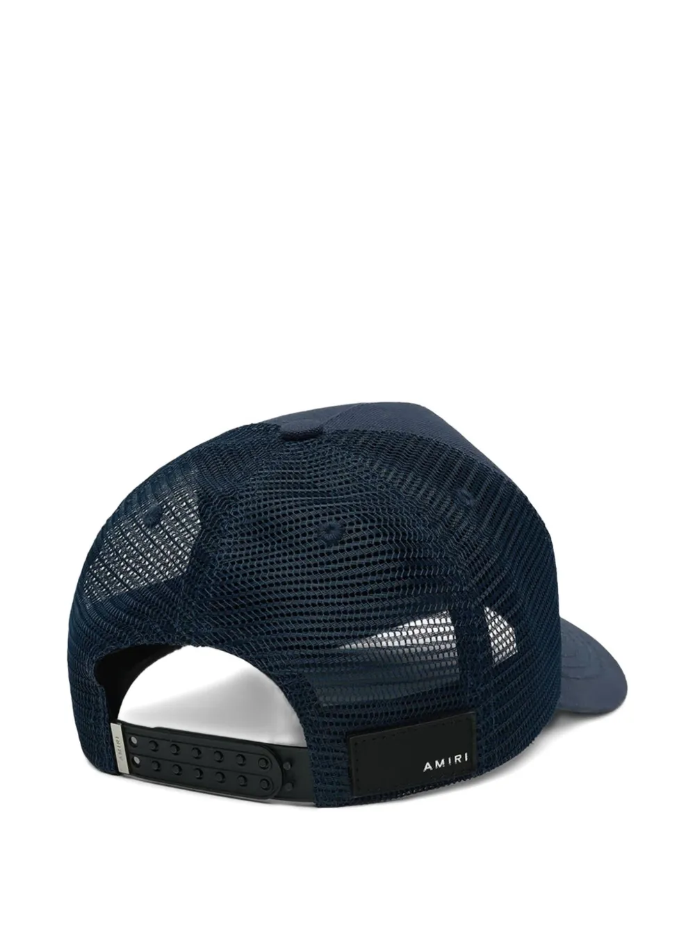 AMIRI KIDS logo-patch mesh hat - Blauw