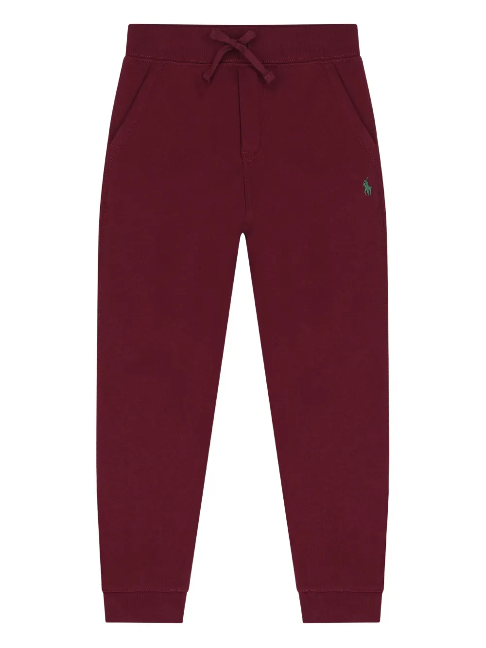 POLO RALPH LAUREN KIDS logo-embroidered sweatpants Rood