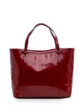 Gucci Pre-Owned 2016-2025 Patent Microguccissima Nice tote bag - Red