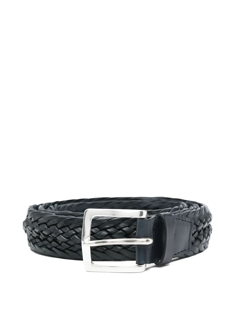 Orciani braided leather belt | Blue | Image 1