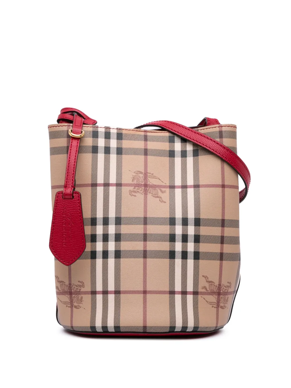 2000-2017 Haymarket Check Coated Canvas Lorne bucket bag