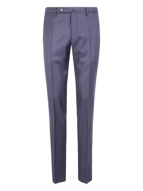 Incotex flat-front wool trousers