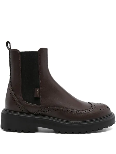TWINSET brogue chelsea boots