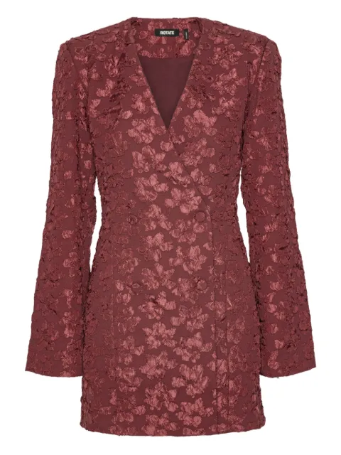 ROTATE BIRGER CHRISTENSEN jacquard blazer dress