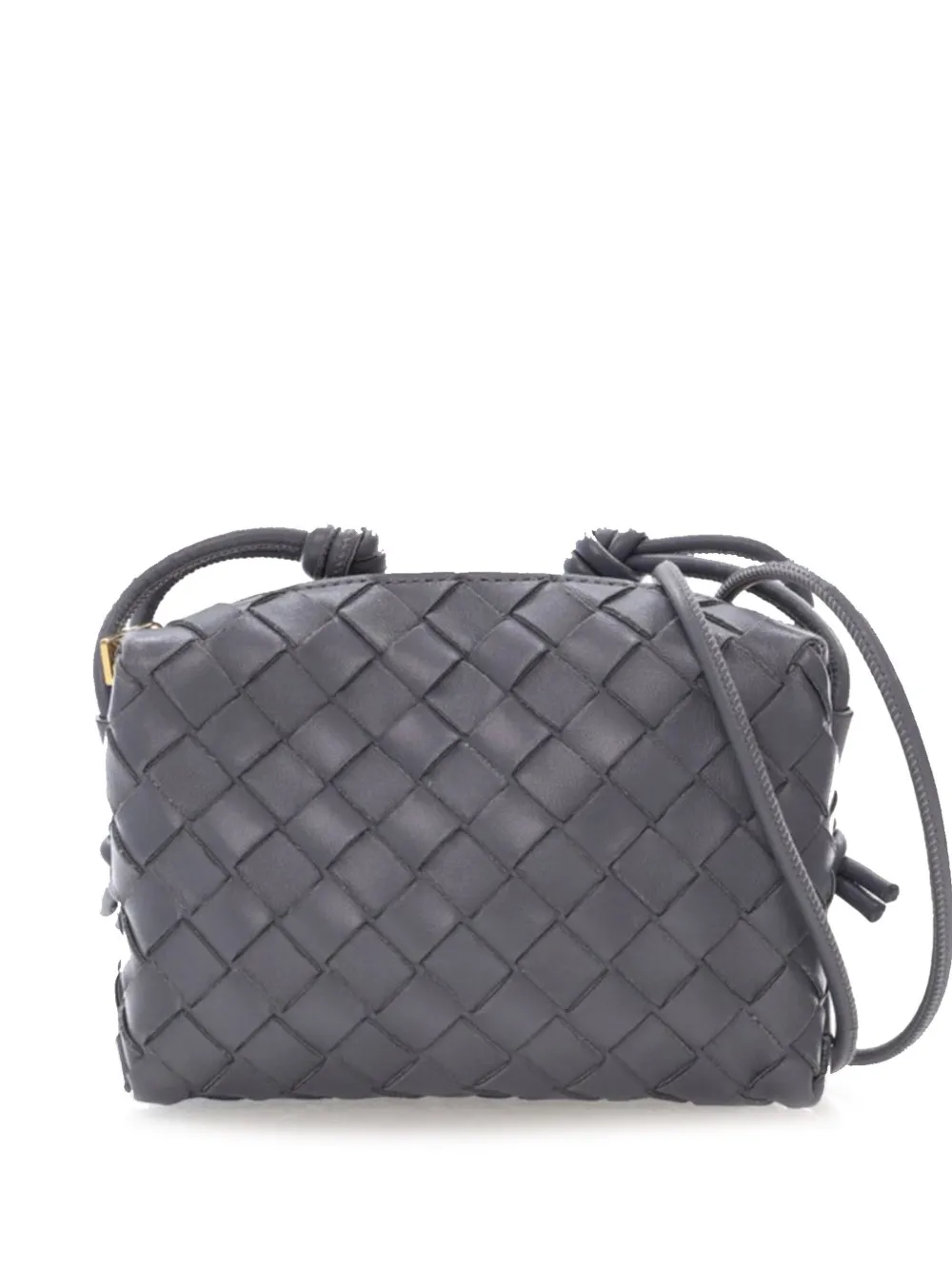2012-2025 Mini Lambskin Intrecciato Loop Camera Bag crossbody bag