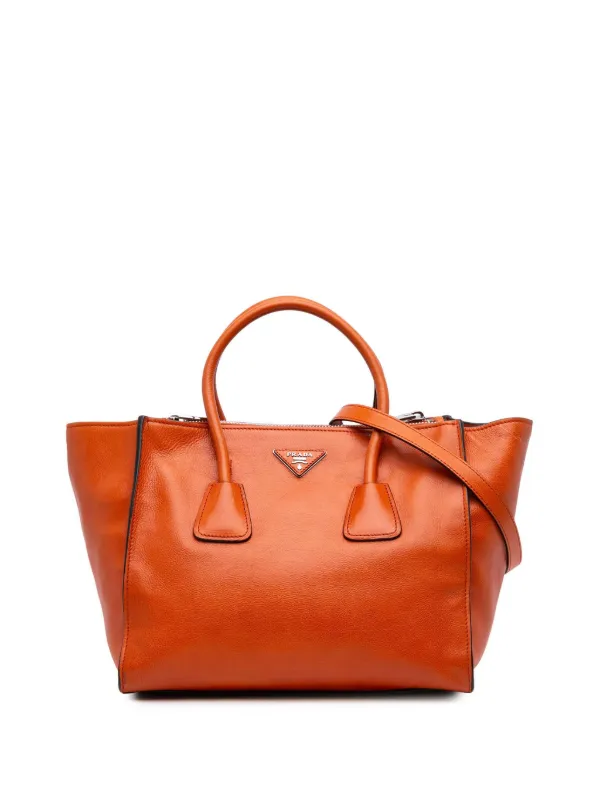 Prada Pre-Owned 2000-2025 グレースカーフ ツイン ポケット 