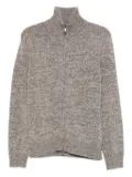 Barena zip-fastening sweater - Brown