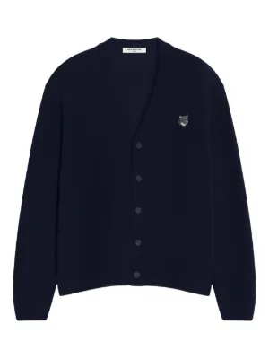Drumohr ショールカラー カーディガン | ブルー | FARFETCH JP