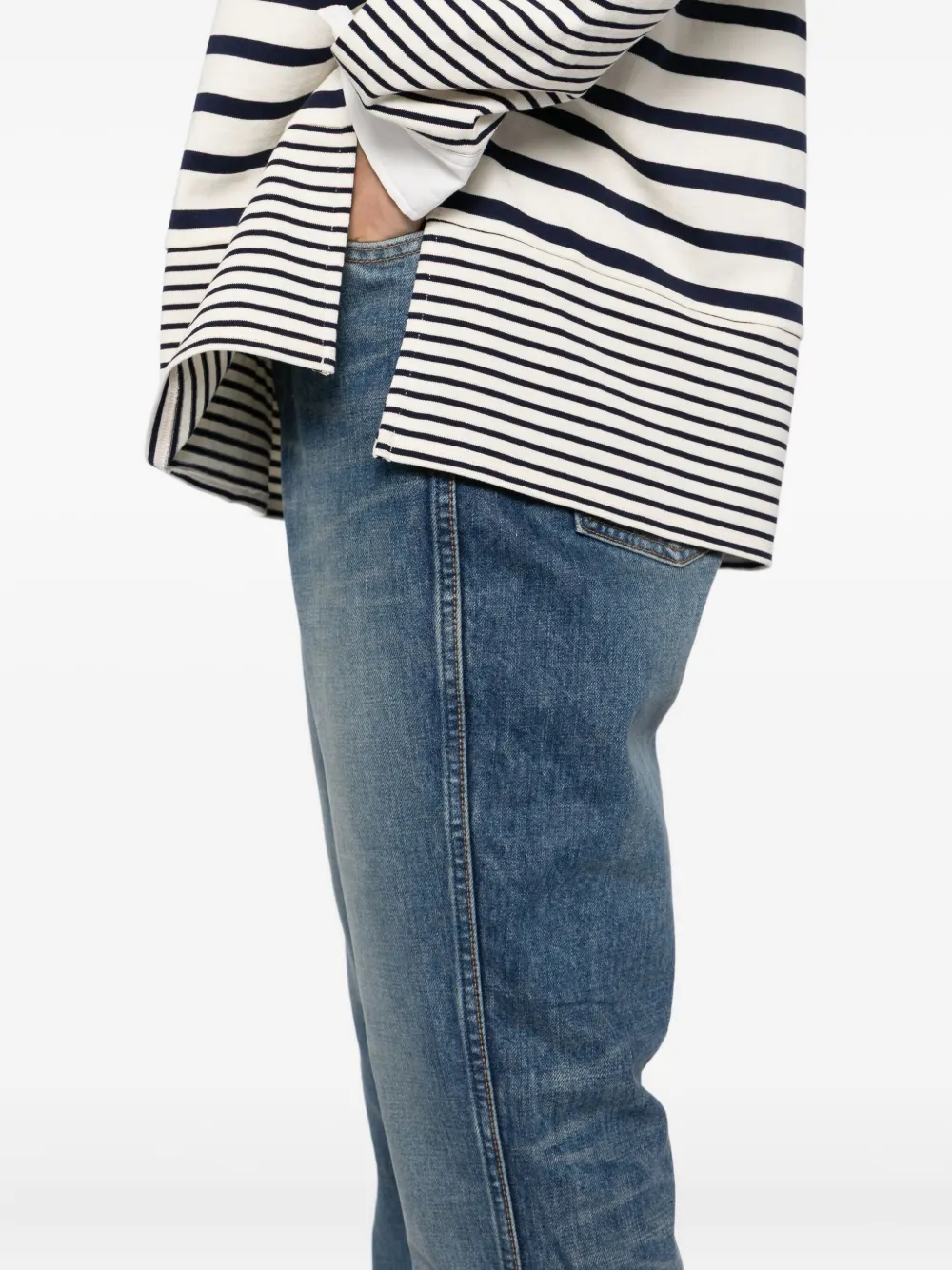 MASU Boy flared jeans Blauw