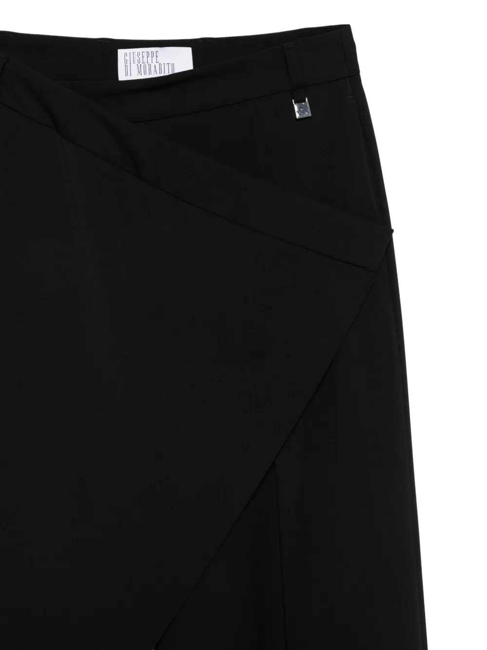 Giuseppe Di Morabito Asymmetric Tailored Trousers In Black